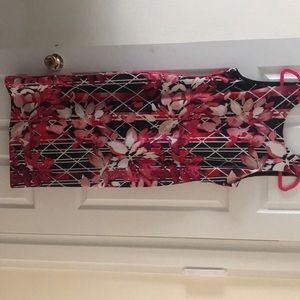 Sleeveless midi dress